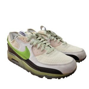 Nike Air Max Terrascape 90 Shoes Phantom Vivid Green Olive DM0033-001 Size 10.5